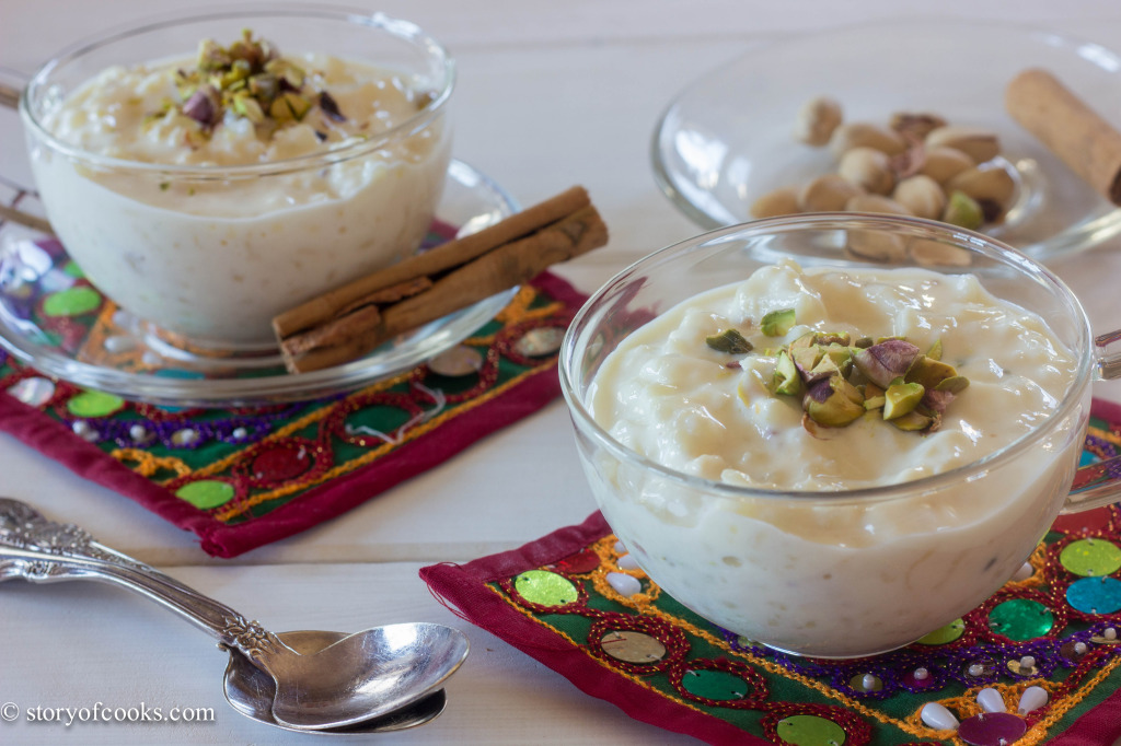 rice pudding - indian style