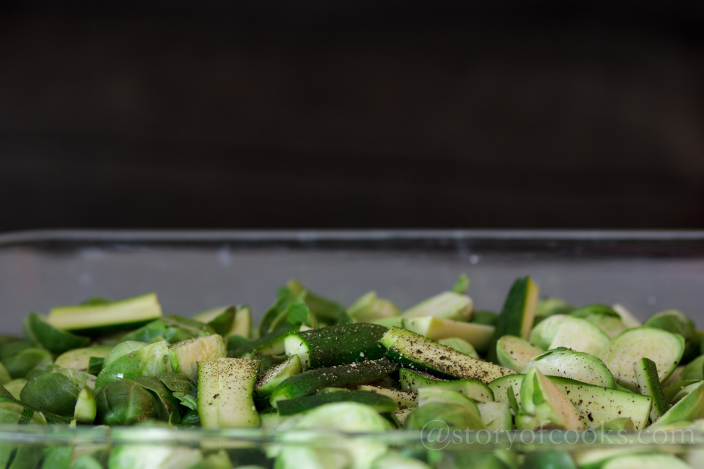 Brussel sprouts with garlic