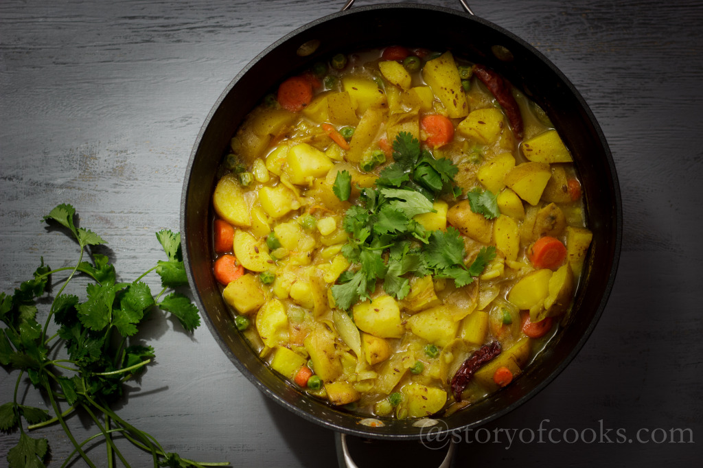 Potato Curry with Cumin
