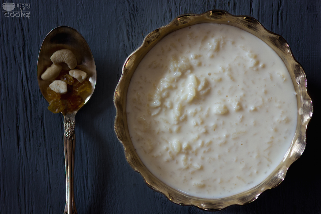 Rice pudding: Gurer Payesh 