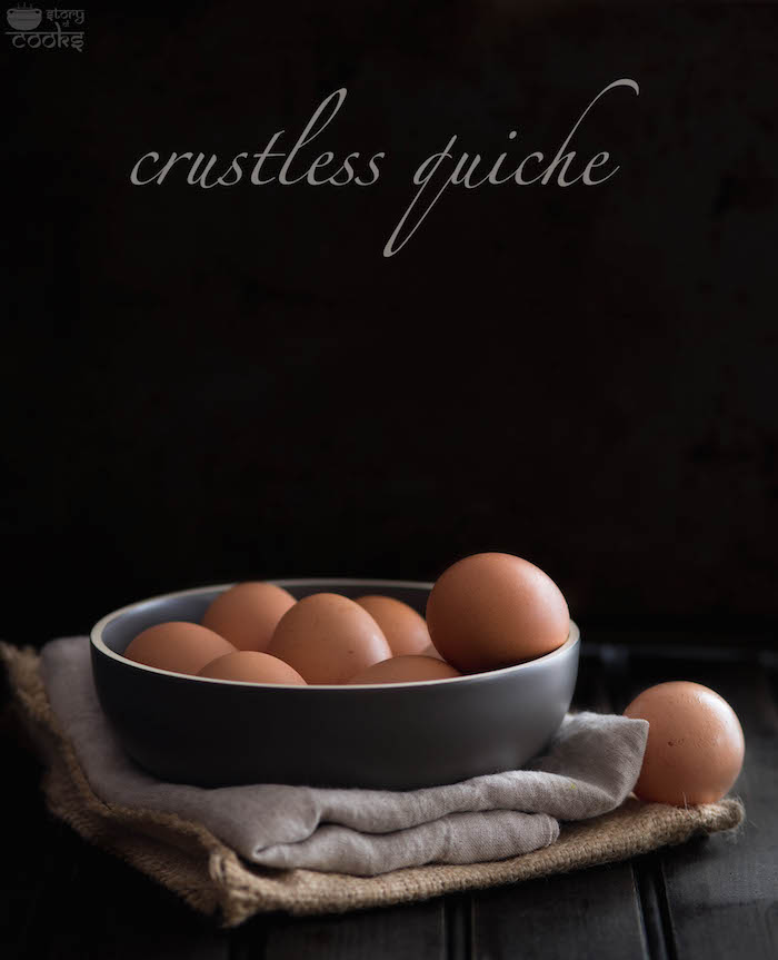 crustless quiche_with_Words