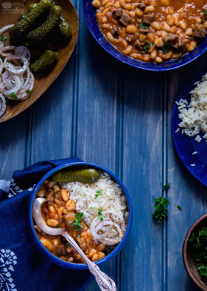 Turkish Lamb and Bean Stew