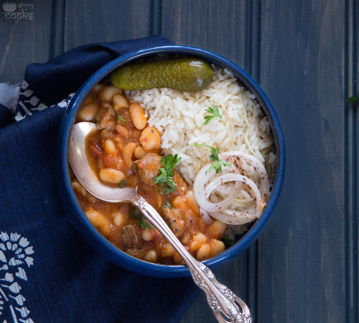 Turkish Lamb and Bean Stew