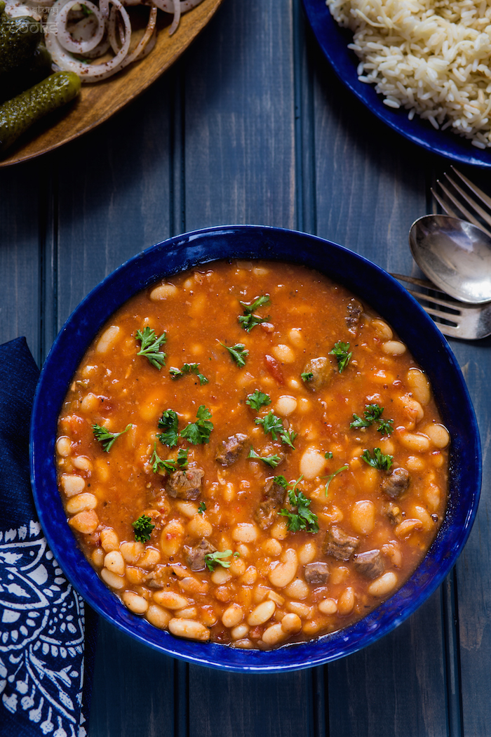 Turkish Lamb and Bean Stew