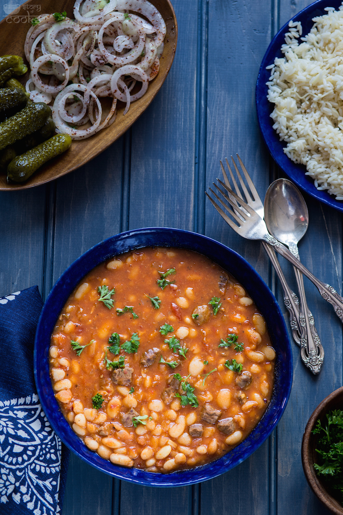 Turkish Lamb and Bean Stew