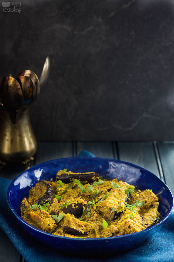 eggplant mustard curry_