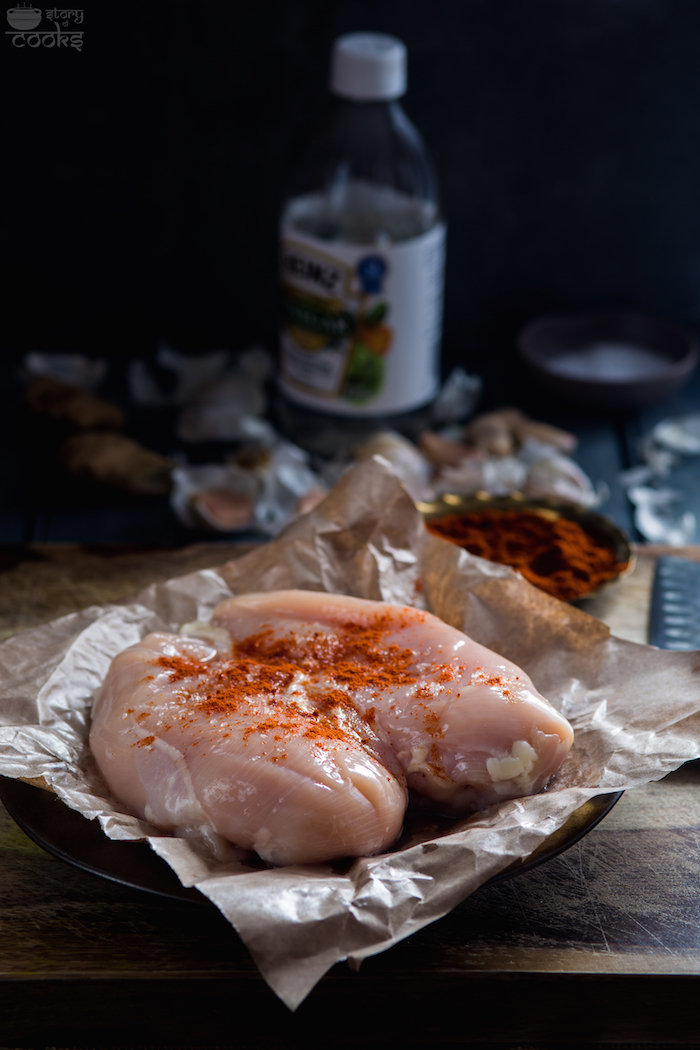 marinating chicken