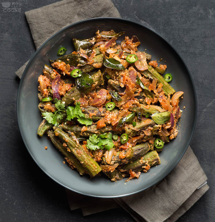 okra masala