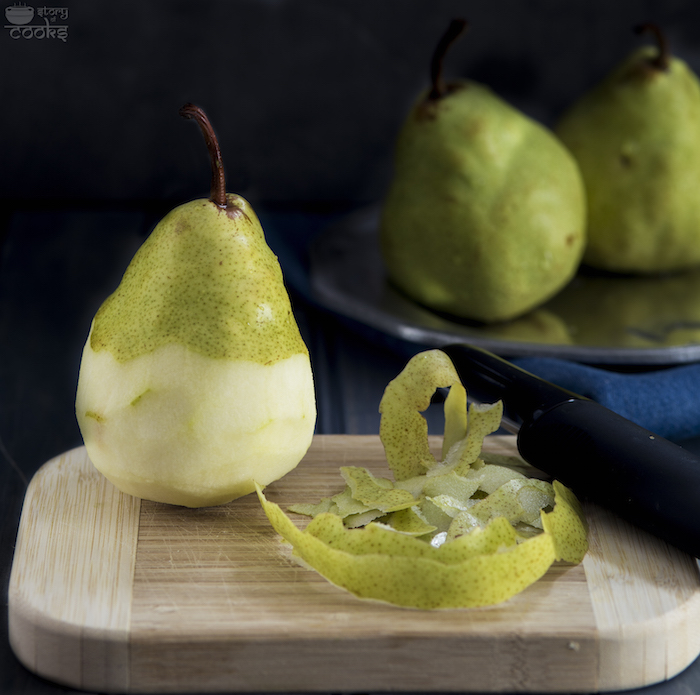 pears cutting