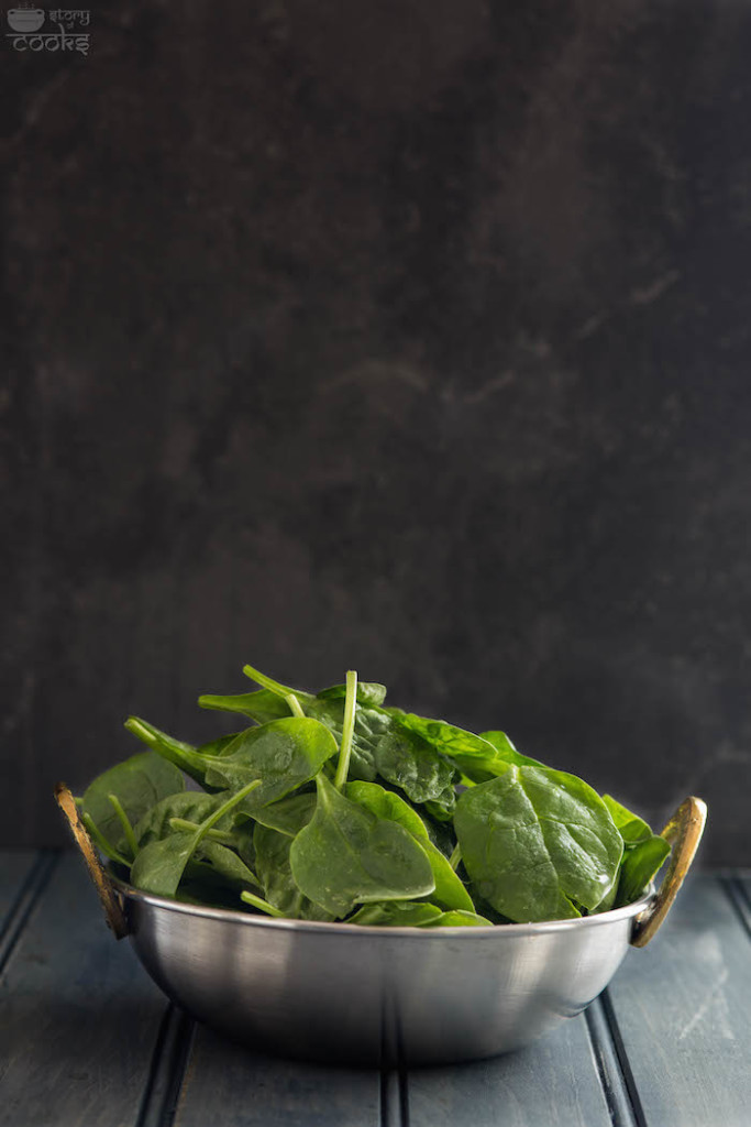 raw spinach