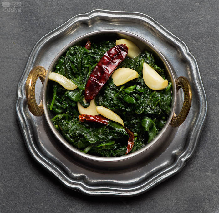 spinach saute