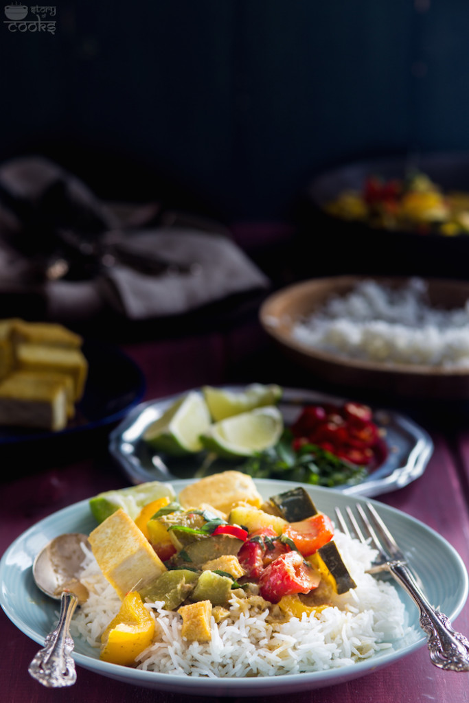 Thai veg curry