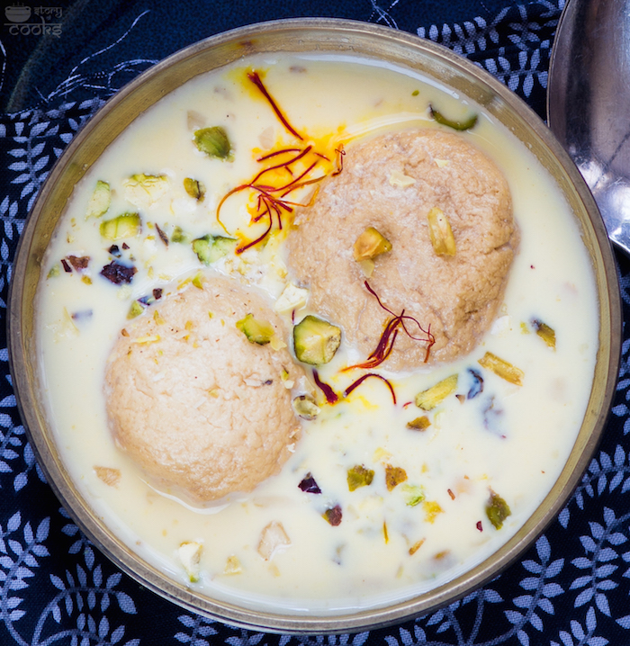 rasmalai closeup