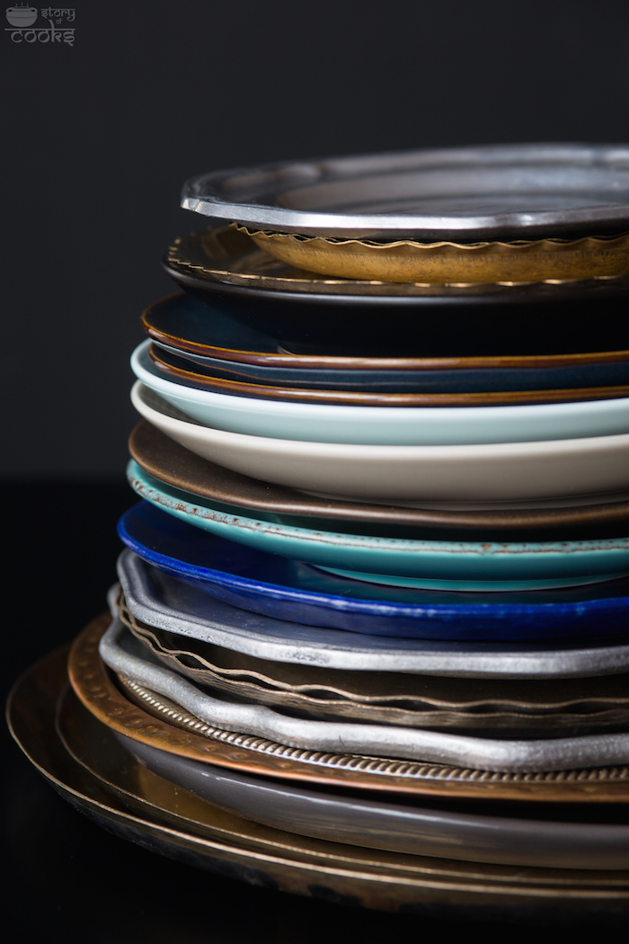 stack of plates