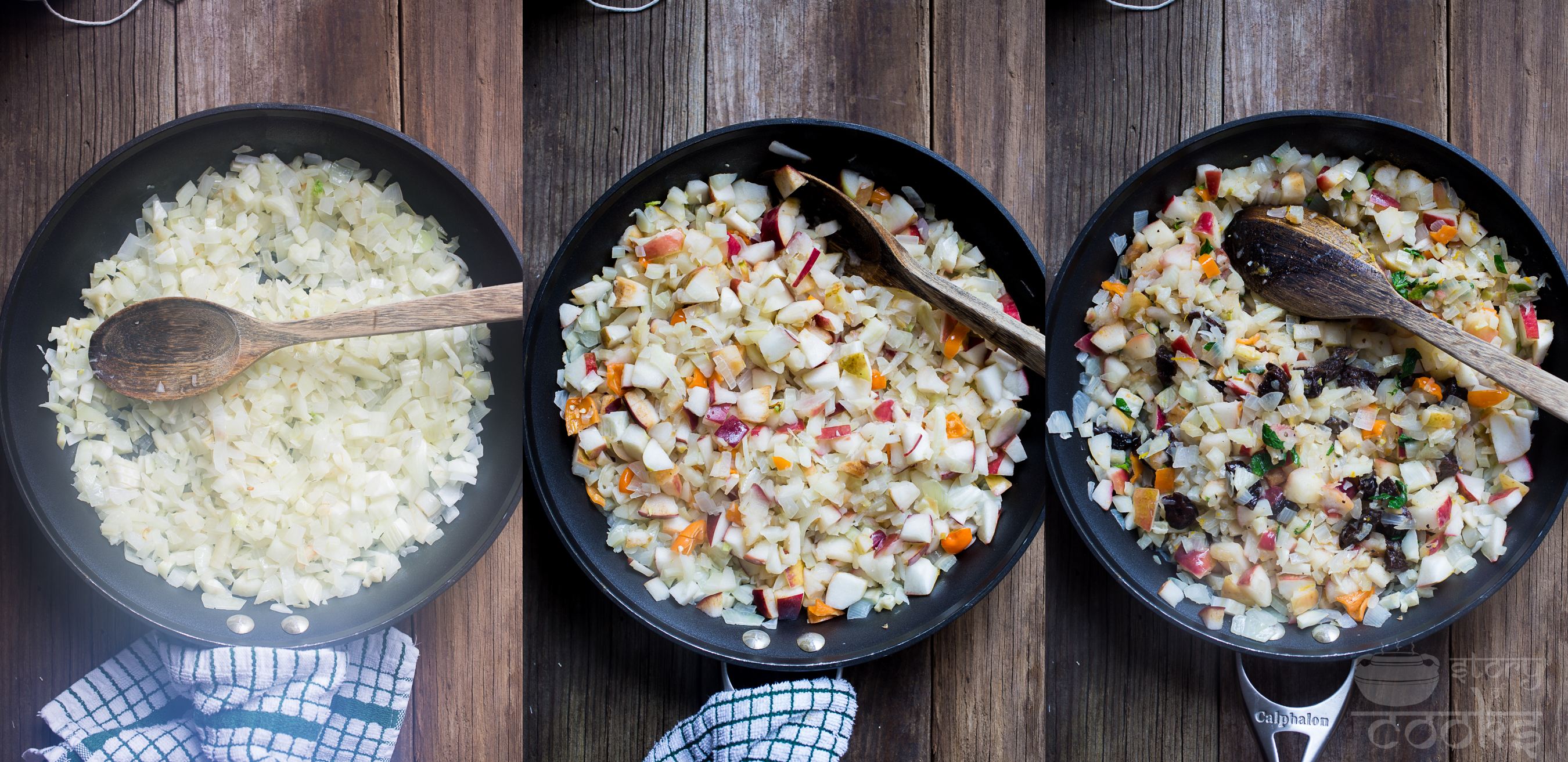 stuffing triptych