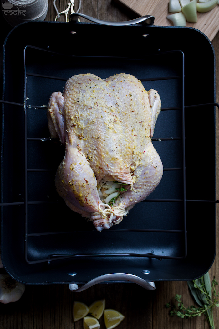 trussed chicken