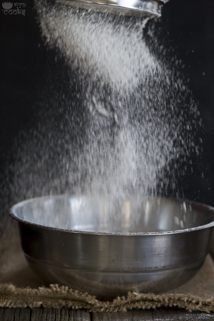 flour sifting