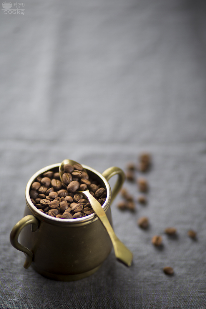 Coffee Beans in a container