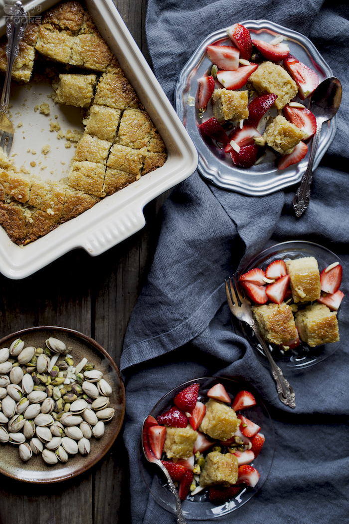 Coconut Semolina Cake