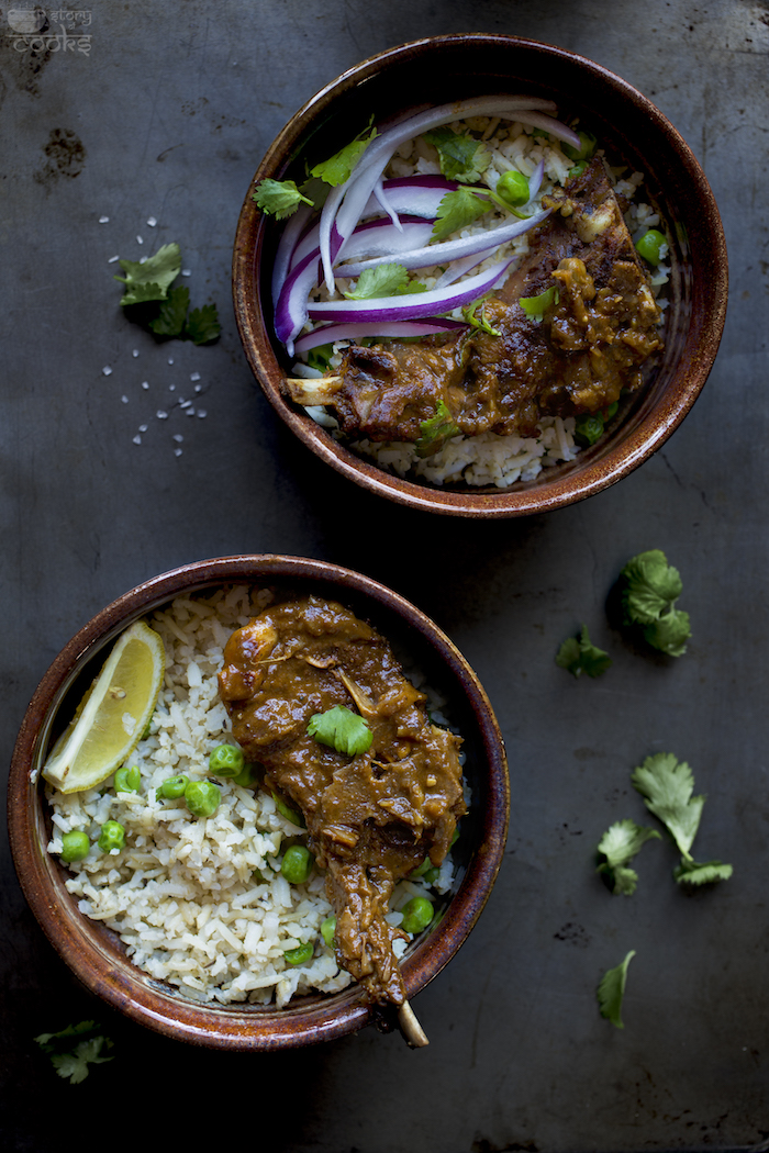 goat rogan josh bowl