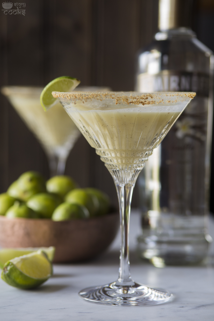 key lime pie martini