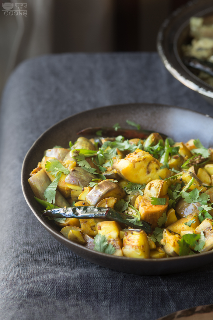 eggplant stirfry