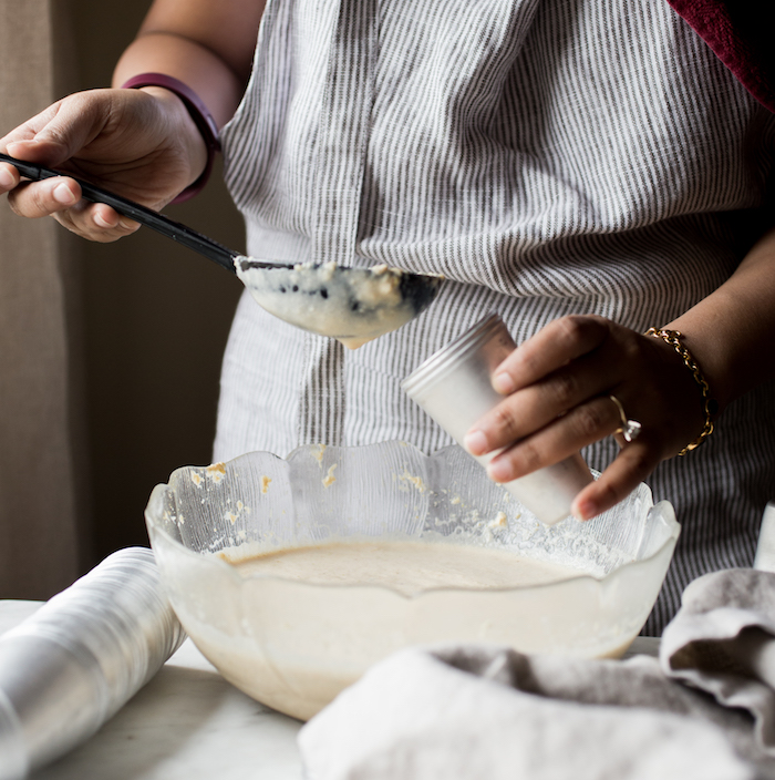 chai kulfi with hands