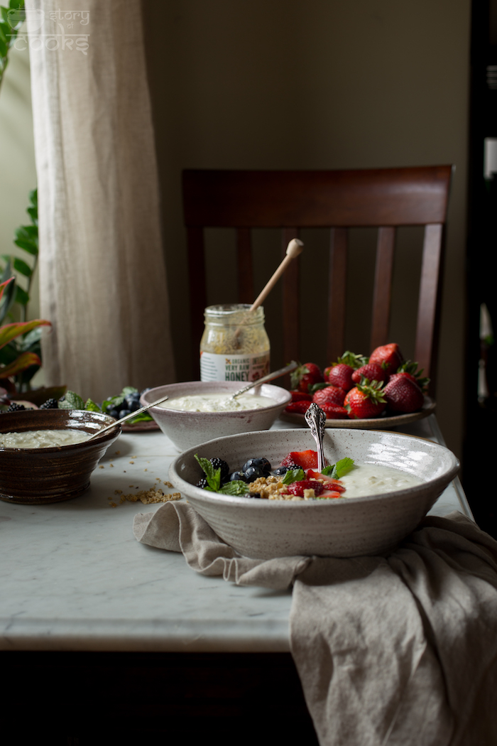 breakfast table