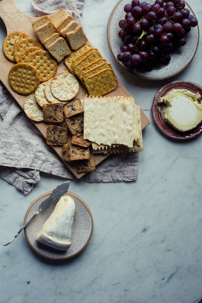 crackers and cheese