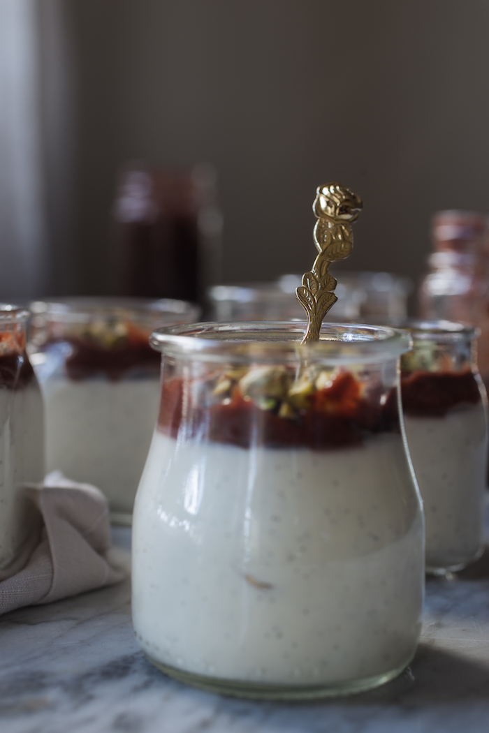 greek yogurt panna cotta