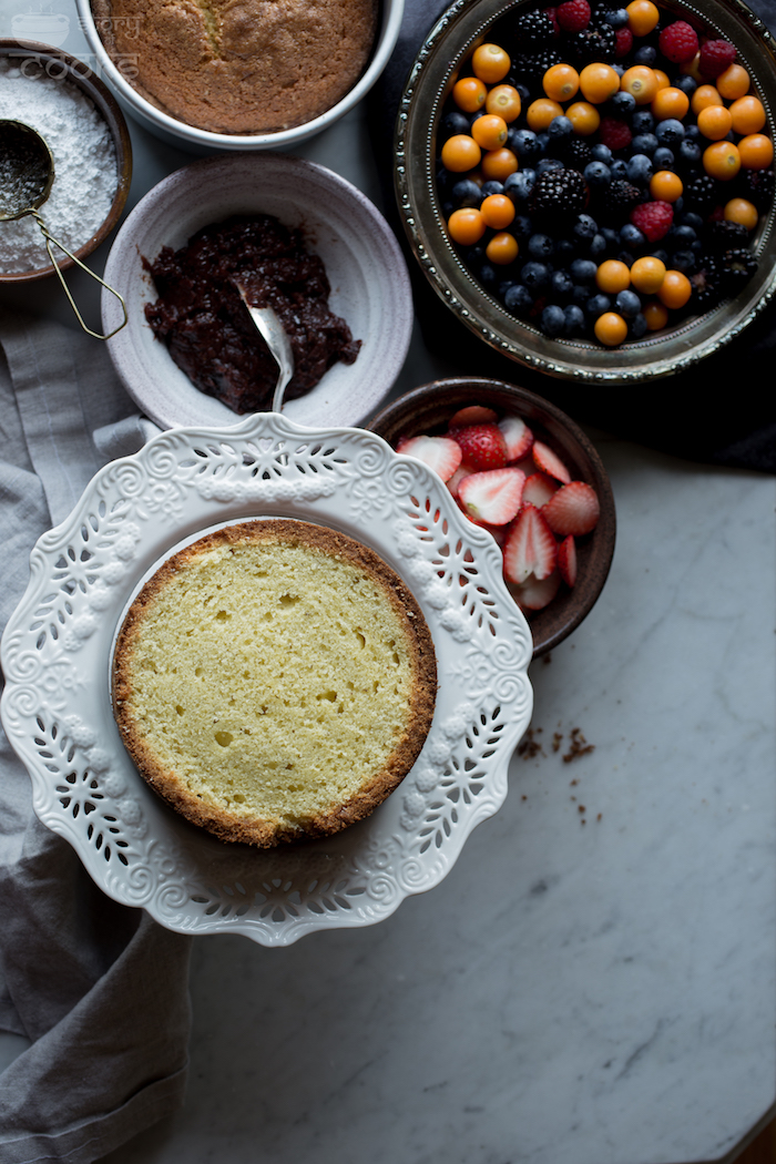 naked cake prep 1