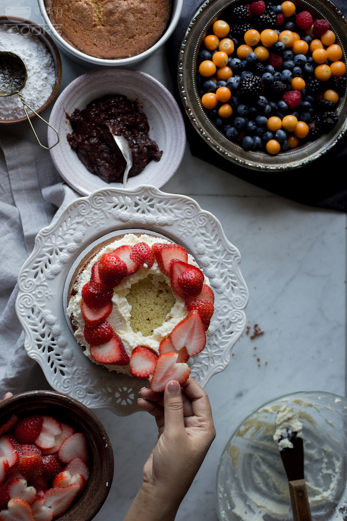 naked cake prep 3