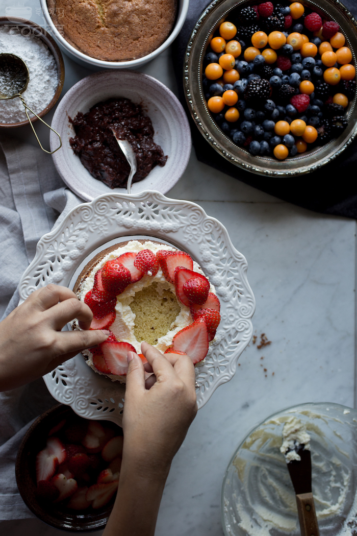 naked cake prep 4