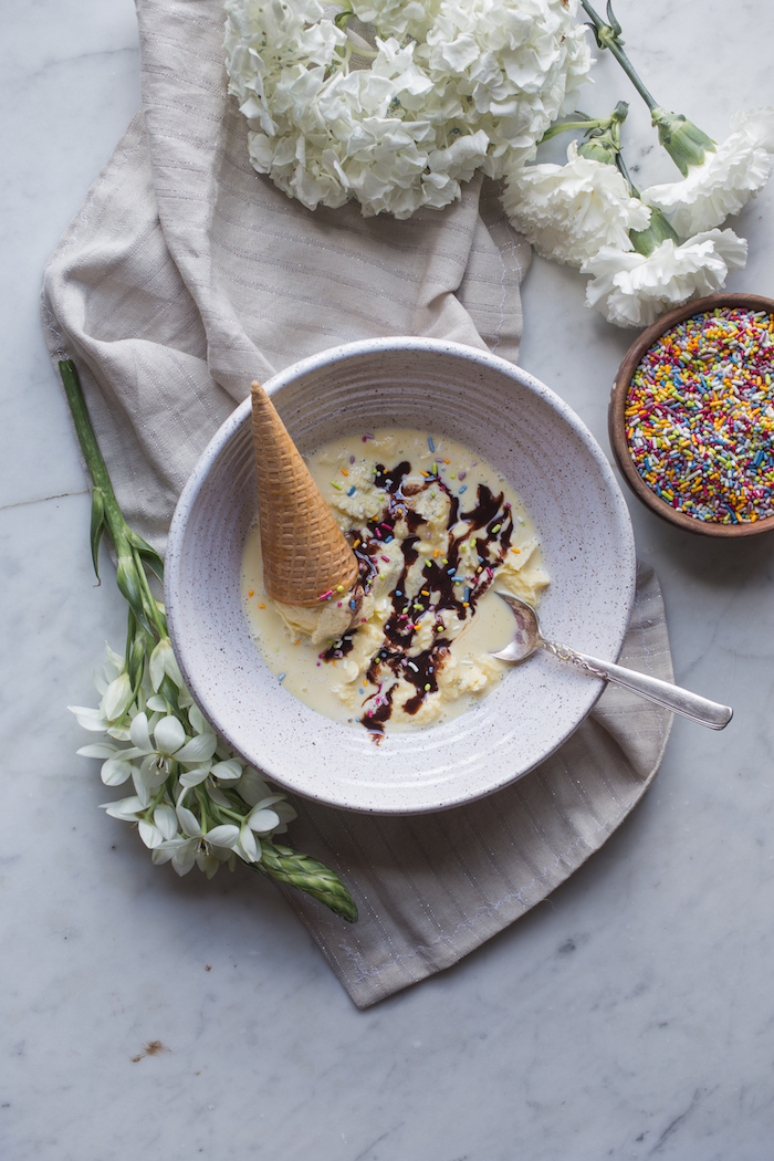 vanilla ice cream