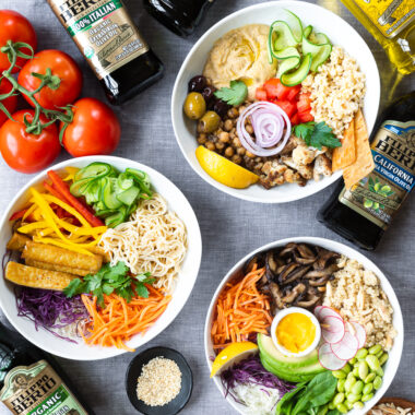 Three Buddha Bowls (No recipe needed!)