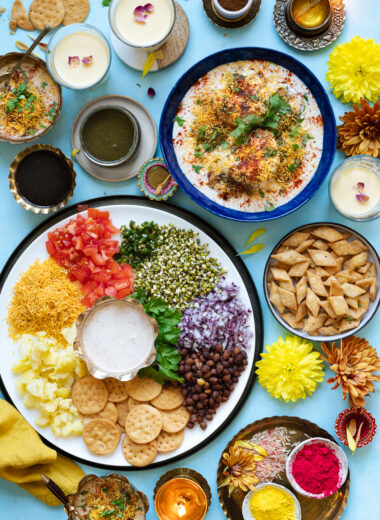 Diwali Snack - Chaat Board