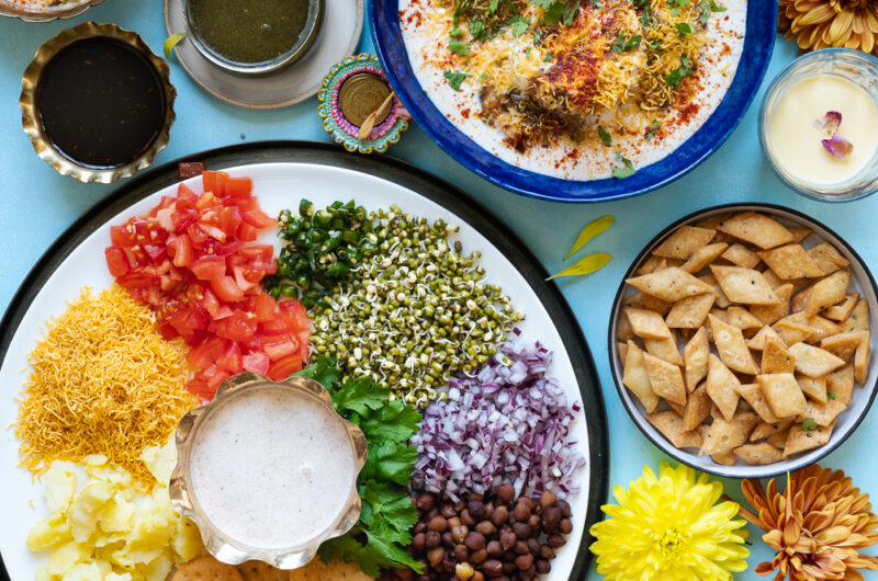 Diwali Snack - Chaat Board