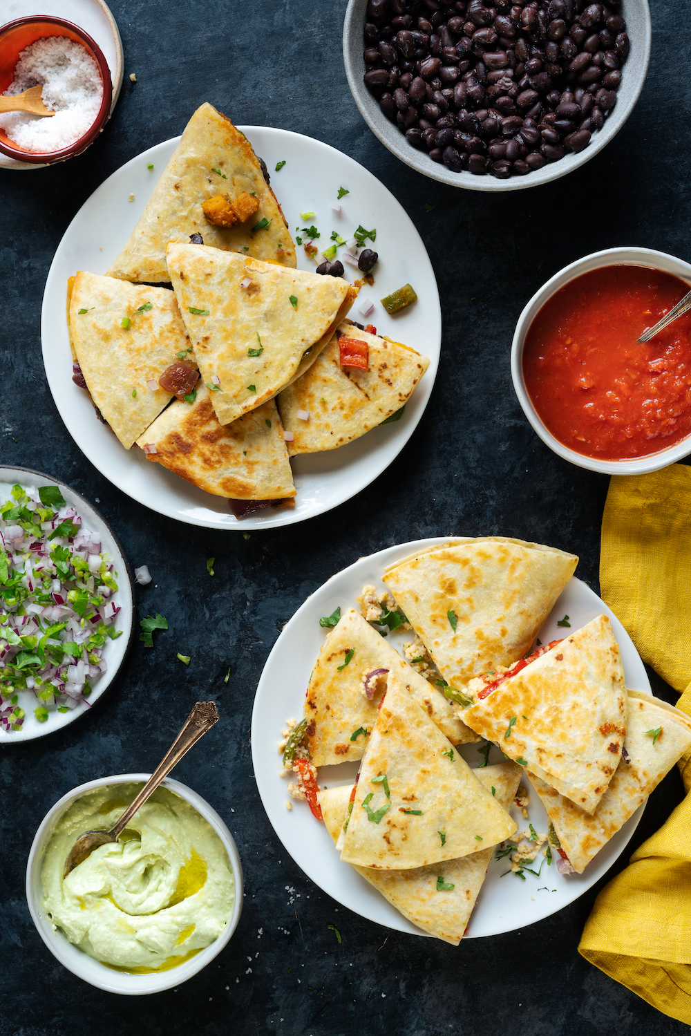 Vegetable And Vegan Quesadillas - Healthy & Fussy Toddler Approved