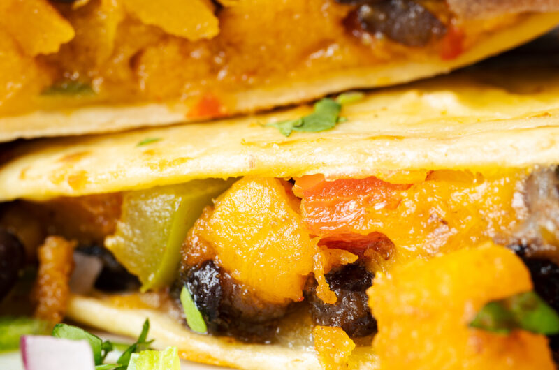 Fussy Toddler Approved - Healthy Vegetable and Vegan Quesadillas with Leftover