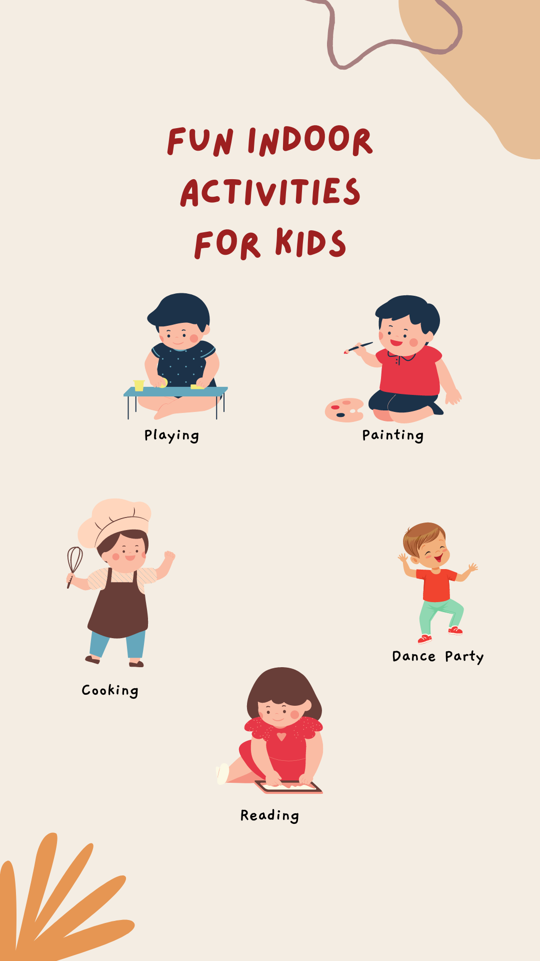 6 rainy (or snow) day activities for an active toddler - Story of cooks